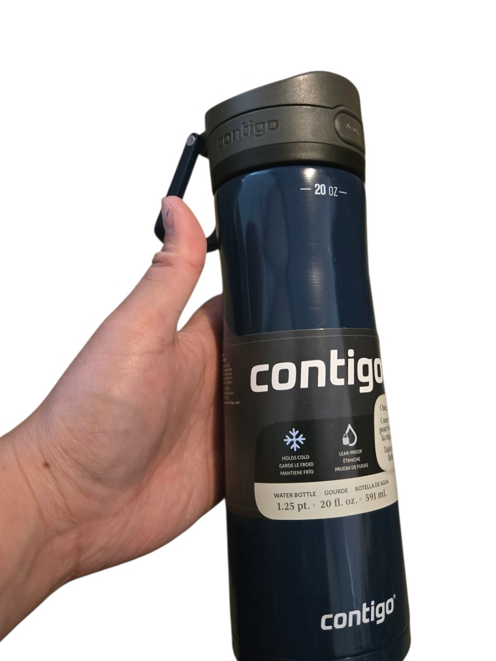 Contigo Jackson Chill 2.0 Water Bottle with AUTOPOP Lid, 20 oz